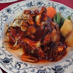 レストラン キエフ - ビトキー（ロシア風ハンバーグ）