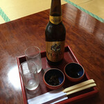 手打ちそば 梅蕎麦 - エビスビール