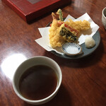 手打ちそば 梅蕎麦 - 天ぷら