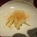 野嵯和 - 白魚フリッター　カラスミふりかけ