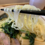 佐野ラ－メン たかの - 青竹手打ちのピロピロ麺