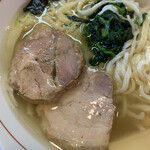 佐野ラ－メン たかの - ２種のチャーシューはどちらも絶品