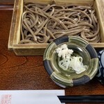 蝦夷前そばと豚丼 北堂 - 太切りそば