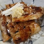 蝦夷前そばと豚丼 北堂 - ミニ豚丼