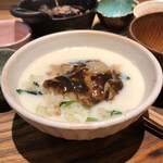 カバリン 炭ときどき薪 - 〆に豆乳でいただけます