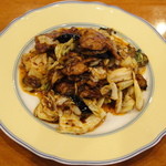 天鳳 - 秋茄子入り回鍋肉