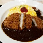 マイカリー食堂 - ロースかつオムレツカレー：730円