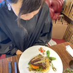 仙人掌 - メイン 絶対食べろ
      【鯛のソテー・ブールブランソース】
      鯛の香ばしさが  さ・い・こ・う な一品