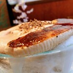 慈げん - バナナミルクにコーヒーミルクのエスプーマ