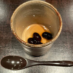 やまぐち - 黒豆と生姜風味のパンナコッタ