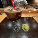やまぐち - アイスコーヒーと小菓子