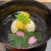 おおたに - 竹の子真丈と若芽のお椀