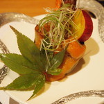 Zen - 秋鮭と丸茄子の柚子味噌田楽