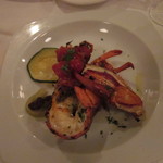 ラ・テンダ・ロッサ - オマール海老のグリル　1匹を2人で半身ずつ分けてもらいました