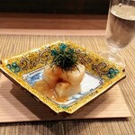 すし処 みや古分店 - たいら貝、このわた、天草の針海苔