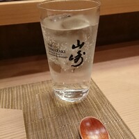 すし処 みや古分店 - 鹿児島県の芋焼酎蔓無源氏のソーダ割り