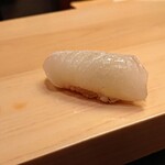 すし処 みや古分店 - ヒラメかな