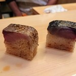 すし処 みや古分店 - 鯖の棒寿司