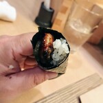 すし処 みや古分店 - 手巻き寿司は鰻の倶利伽羅焼き