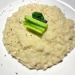 Risotto with lots of gorgonzola