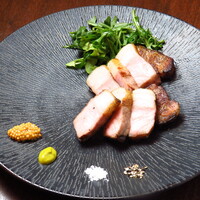 京都もち豚の薪焼き