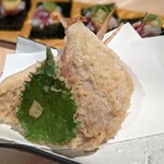 炉ばた ともあき丸 - 鯛の天ぶら