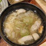 とんかつ けい太 - 具だくさん豚汁