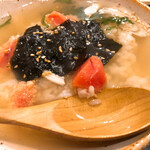 かっぱ - たらこ茶漬け