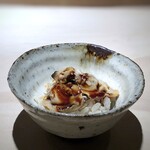 菊鮨 - ◆煮蛤・・こういういただき方も面白い。