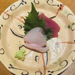 Sushi Ginza Shimon - ヒラメ、カツオ