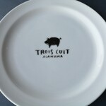 TROIS CUIT ASANUMA - 皿は豚のイラスト入り