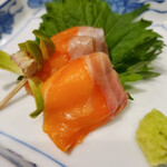 柳家 - 桜鱒の刺身