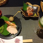 鷹明亭 辻旅館 - 先付、八寸