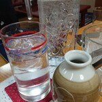 瀧の家 - そば焼酎 雲海 大 500円