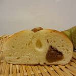 白楽ベーグル - マロングラッセの断面