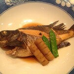 日本料理 一扇 - ウキソメバルの煮付け
