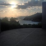 日本料理 一扇 - ベネッセミュージアムからの夕景