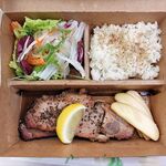 フレスガッセ - ハムステーキ定食・テイクアウト 1,300円（フレスガッセ）