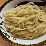 常勝軒 - 「もりそば（中盛）」（800円）の麺アップ