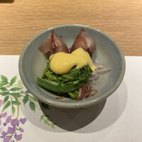 恵比寿 鮨 栞庵 やましろ - センマイホタルイカ