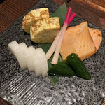 いかの墨 - おばんざい3種