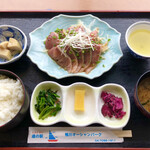 Michinoeki kamogawa oshampaku - 地魚の漬け込み定食