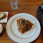 珈琲館 mai - ミートソースパスタセット