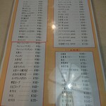 川ばた - お品書き①