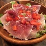 大阪ステーキ かうぼーい - 生ハムサラダ