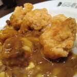カレーハウス CoCo壱番屋 - フライドチキンのアップ