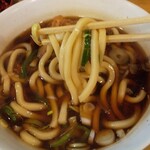 一〇そば - お汁に染まる