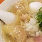 麺屋 六感堂 - 特性ワンタン麺（しお）