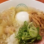 麺屋 六感堂 - 特性ワンタン麺（しお）