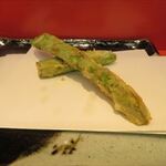 銀座 天一 - アスパラ